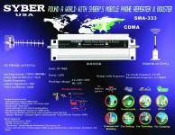 SYBER CDMA Repeater and Booster 800MHz / Penguat sinyal CDMA Wirelles type