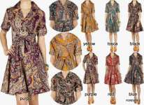Coat Dress Batik