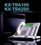 PABX PANASONIC KX-TDA100 / 200 BX
