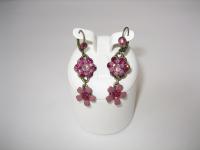 earrings with swarovski crystals