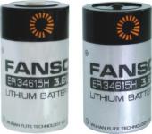 FANSO ER34615 SIZE D lithium thionyl battery 19Ah and 16.5Ah