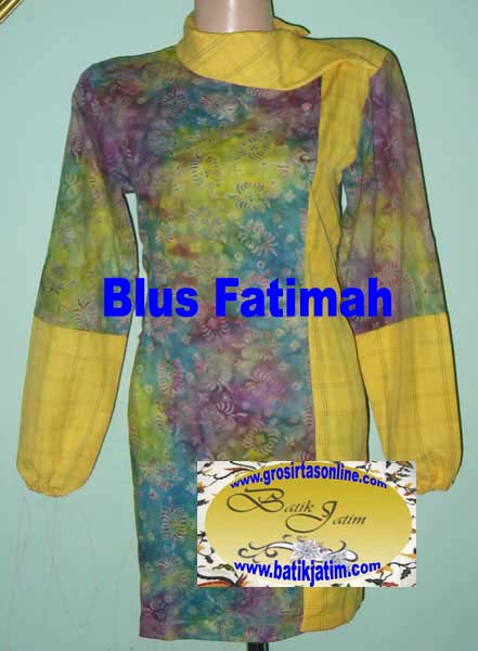 Blus batik Fatimah, Ready stok