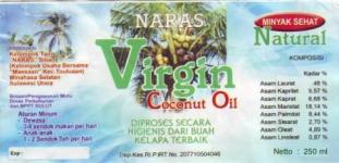VCO / Virgin Coconut Oil