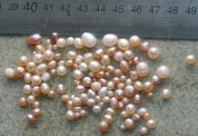 fresh water pearl culture pearl loose pearl long-river pearl