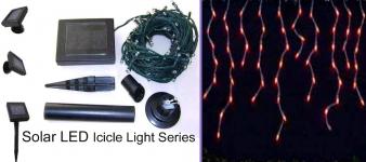 Solar LED Icicle Light