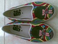 sepatu lukis Ready Stock 1