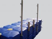 plastic pontoon, modular float system