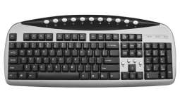 standard multimedia keyboard