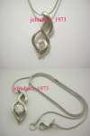 E.16. Kalung Liontin Stainless Steel S10.