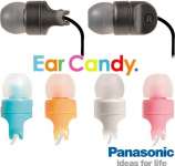Panasonic RP-HJE100 Ear-Candy Stereo Earphones