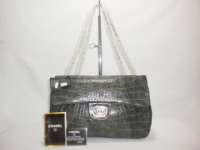 CHANEL-T252	 Tas Chanel Classic Croco - Grey