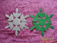 Glitter Paper Christmas Snowflake