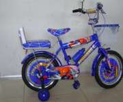 children bicycle with back rest