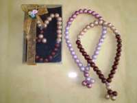 tasbih mutiara imitasi corak