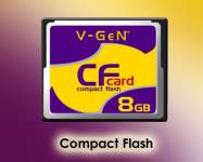 Memory V-Gen Compact Flash 1GB s/ d 32GB