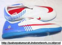 Sepatu Futsal Nike Mercurial Elite Putih-Biru ( UK 39-43)