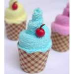 muffin cake cone