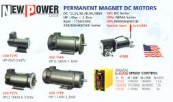 DC motor ,  New Power