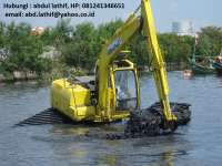 amphibious excavator