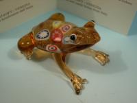 NOT AVAILABLE - Murano Glass Art - type Rana Oro (Gold Frog) Murrine