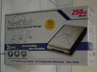NetDisk NDAS External Harddisk (250GB)