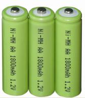 1.2V1800mAh Ni-MH Battery - UL/CE(AAA battery pack)