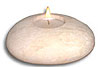 Bali River Stone Tea Light and Candle Holder