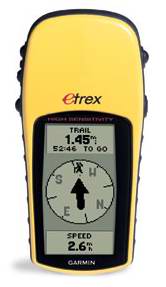 GPS Garmin eTrex H Yellow