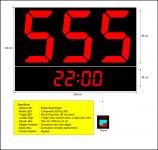 timer counterdown display