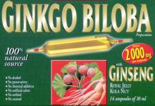 Ginkgo Biloba with Ginseng