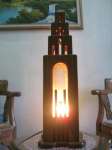 Lampu hias kayu