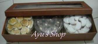 Paket 3 toples ( Kacang, coklat, salju)