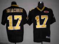 2010 Super bowl New Orleans Saints 17 Meachem Black jerseys