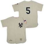 New York Yankees Joe DiMaggio white Mitchelland Ness jerseys