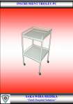 INSTRUMENT TROLLEY PC