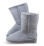Fashion UGG snow boots,  grey color