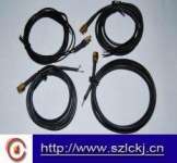 Coaxial cable and RF cable assembly