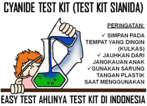 Test Kit Sianida ( Cyanide Test Kit)