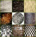 Premium Customized Cowhide Patchwork Rugs
