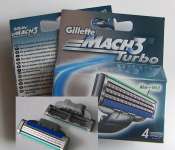 Gillette mach3 razor blades 4s EU verison