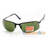 Ray-Ban RB3239-Black Frame witb Green Lens( 62)