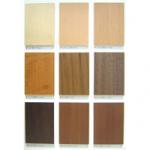 Prefinished nature wood veneered laminate