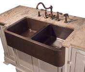 Apron Copper Sinks/Copper Basins for Kitchen and Bathroom Use
