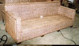 Sofa of waterhyacinth