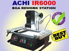IR6000,  ACHI IR6000,  BGA rework station,  Infrared Rework Station