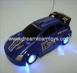 Blue R/C Car with light