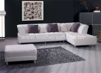 Corner Leather Sofa 602