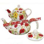 porcelain enamel teapot (porselen emaye caydanlik)