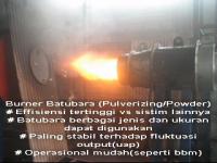 Modifikasi Sistim pembakaran bahan bakar Batubara( Pulverized)