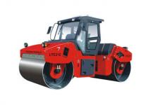 Hydraulic double drum vibratory rollers
